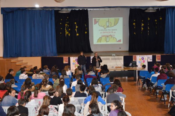 16 gennaio 2015 incontro di formazione presso l'Istituto Comprensivo Sarnelli-De Donato, Polignano a Mare (BA)