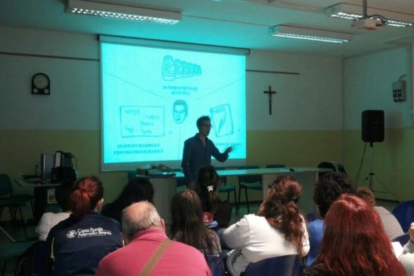 29 maggio 2015 incontro di formazione tenuto da Filippo Barbera presso l'Istituto Comprensivo Arco, Arco (TN)