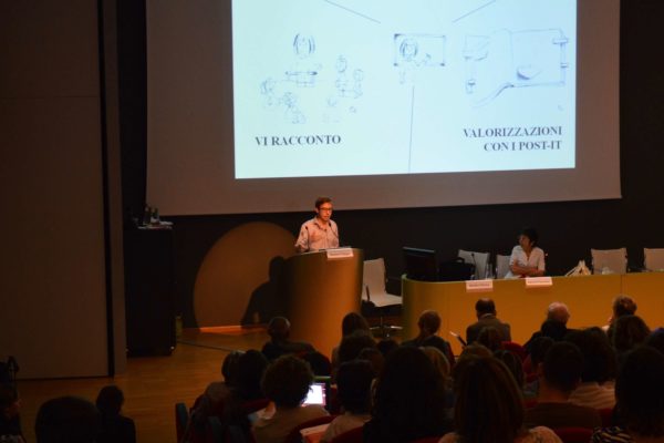 12 giugno 2015 convegno "Dai geni alle persone: genetica, cervello e ambiente nella dislessia" presso Auditorium Centro Internazionale Malaguzzi, Reggio Emilia (RE). Tra i relatori: Ghidoni, Stella, Guaraldi, Barbera.
