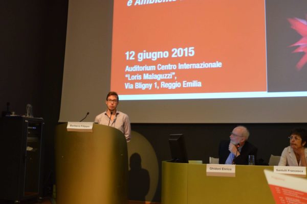 12 giugno 2015 convegno "Dai geni alle persone: genetica, cervello e ambiente nella dislessia" presso Auditorium Centro Internazionale Malaguzzi, Reggio Emilia (RE). Tra i relatori: Ghidoni, Stella, Guaraldi, Barbera.