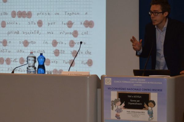 23 novembre 2015 VII convegno nazionale Centro Risorse "DSA e Scuola: risorse per l'apprendimento" presso Palazzo dell'Industria, Prato (PO). Tra i relatori: Ciambrone e Barbera.