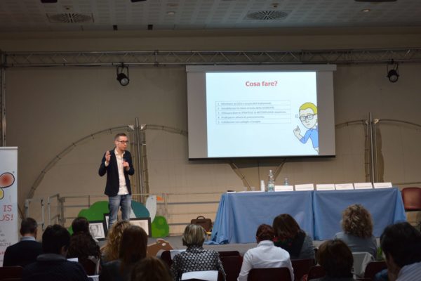 6 maggio 2017 convegno "Dove ci troviamo? A scuola" presso Palazzo Gran Guardia, Verona (VR). Tra i relatori Filippo Barbera.