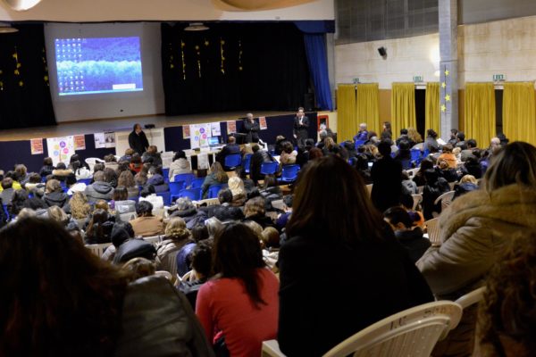 16 gennaio 2015 incontro di formazione presso l'Istituto Comprensivo Sarnelli-De Donato, Polignano a Mare (BA)